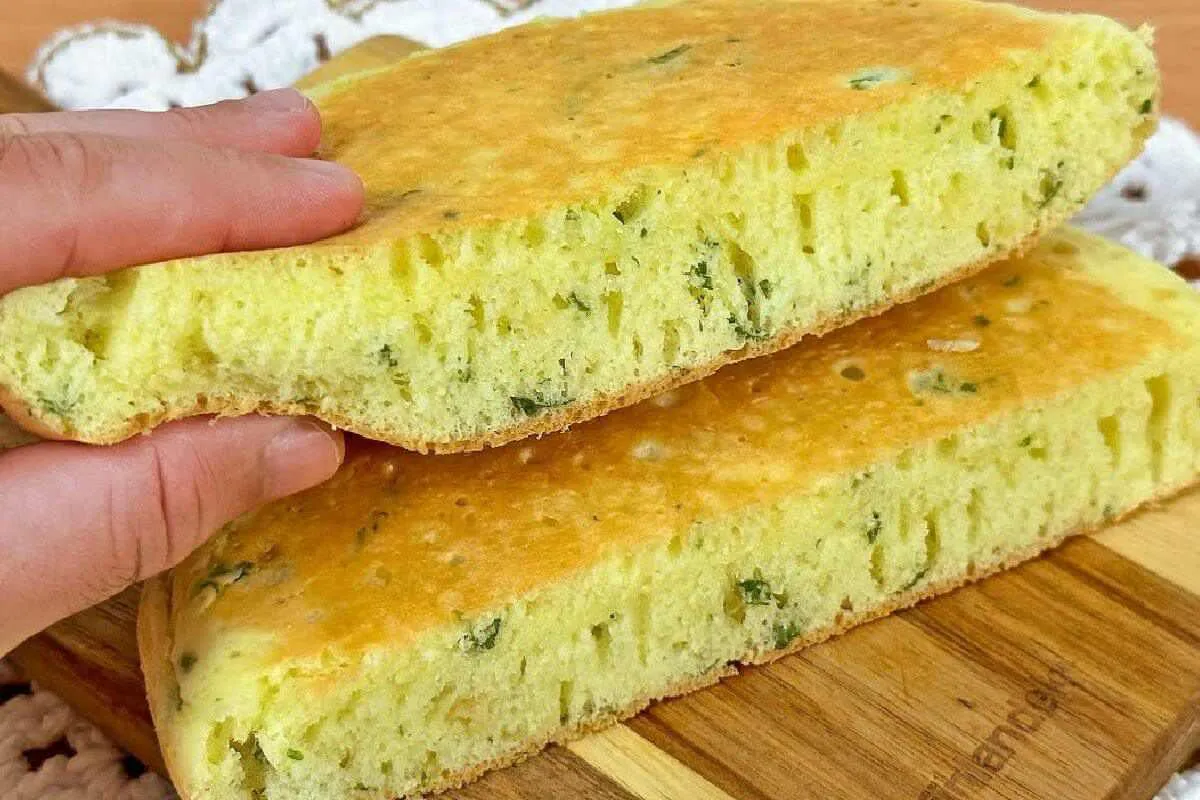 Pãozinho de frigideira que faço 3x por semana no café da man