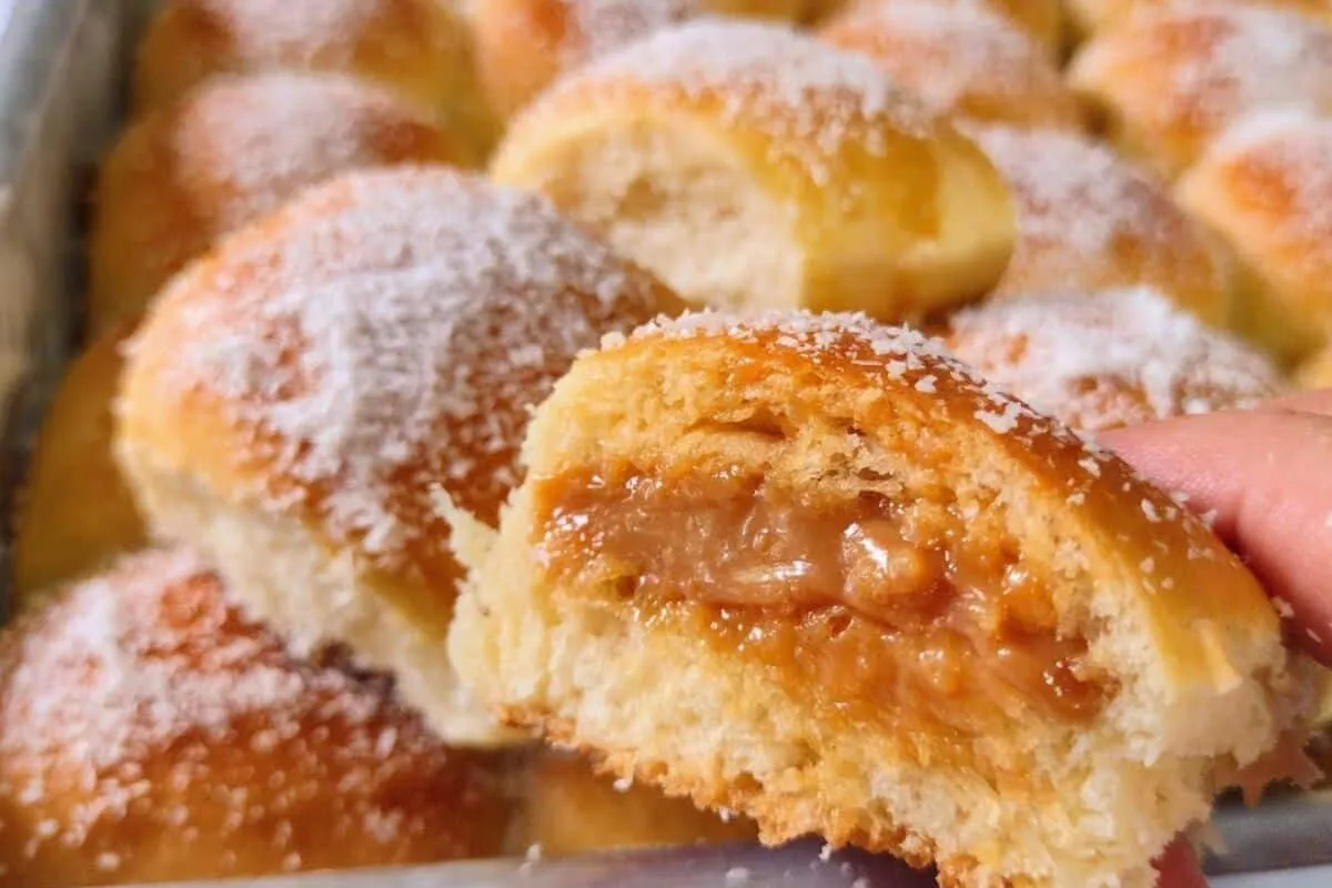 Pãozinho doce recheado: a receita mais fofinha e mais saboro