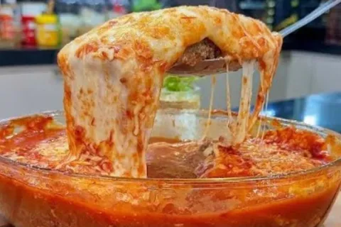 Parmegiana de carne moída: depois que fiz desta forma nunca 