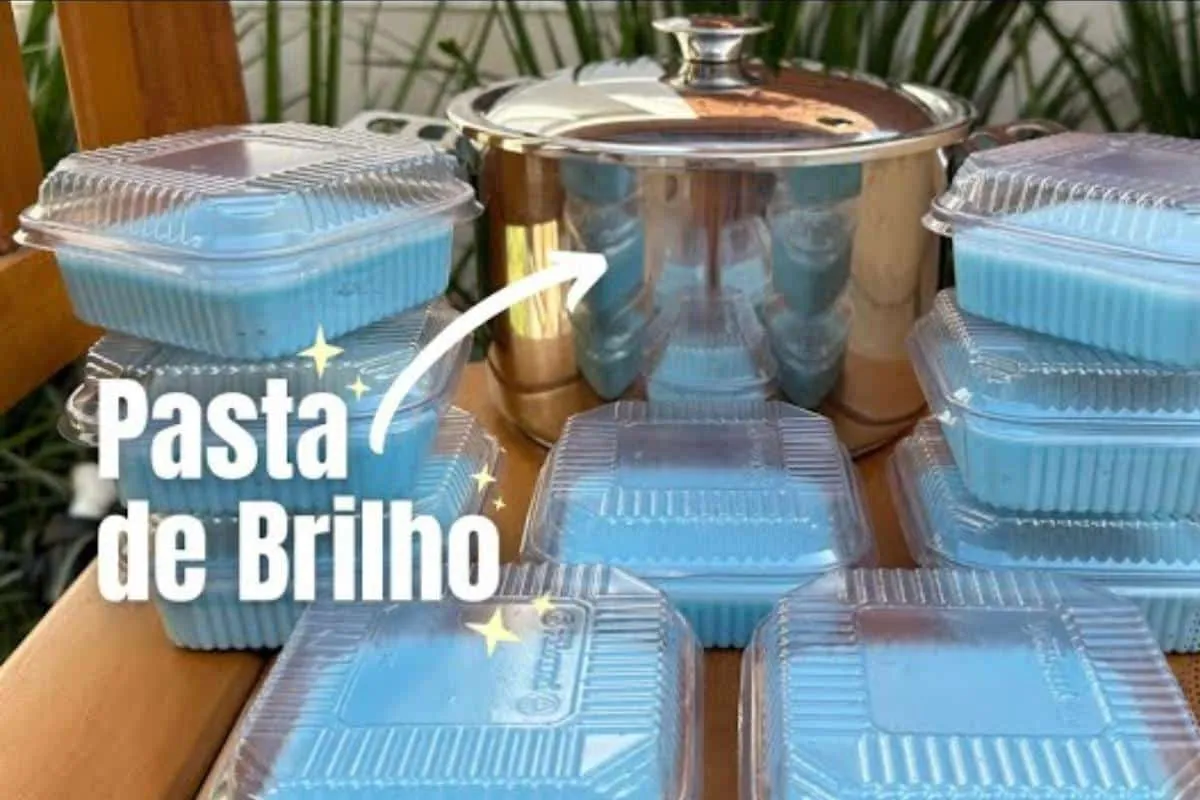 Pasta de brilho caseira: a solução que você precisa para pre