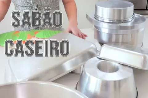 Pasta de brilho caseira, para deixar suas panelas como novas
