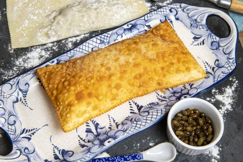 Pastel de Feira Crocante