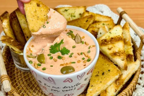 Patê cremoso de liquidificador: opção perfeita para você dif