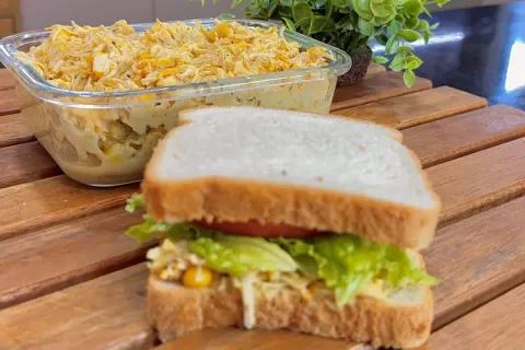 Patê de frango dos deuses rápido, fácil e ótimo para comer s