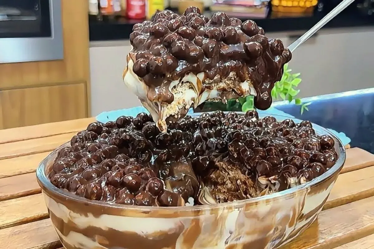 Pavê cremoso de chocolate: uma sobremesa irresistível e fáci