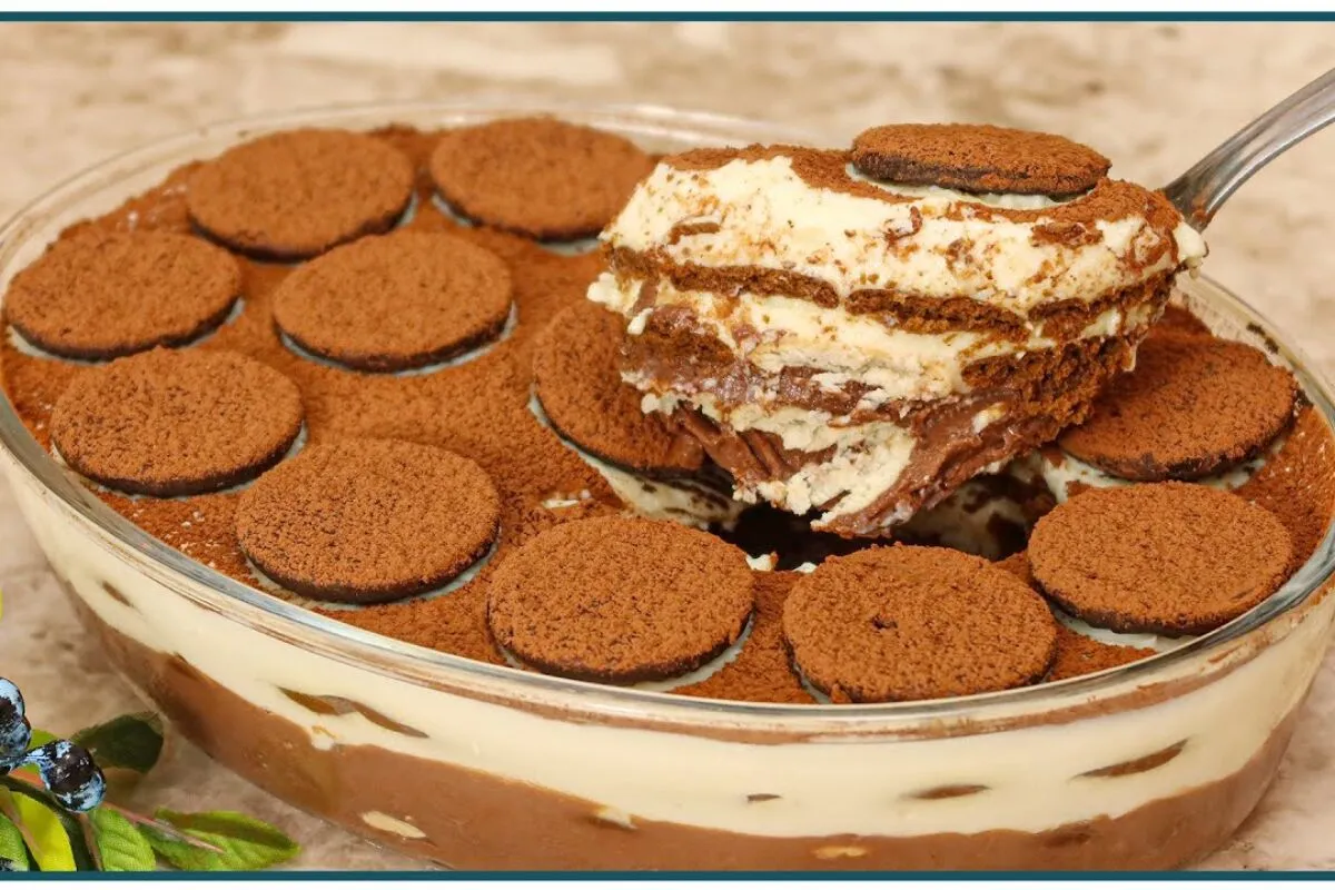 Pavê tradicional delicioso e muito fácil e rápido de fazer,