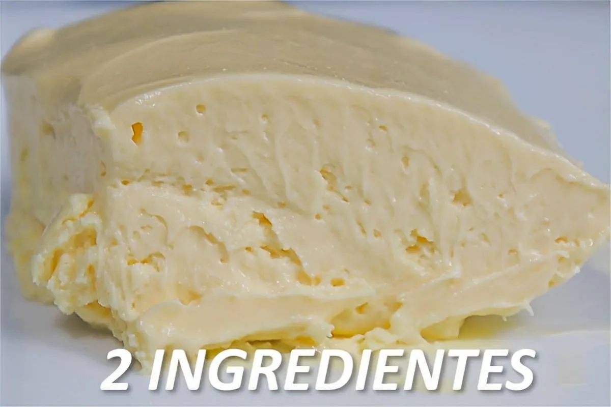 Perfeita para o natal essa sobremesa de 2 ingredientes não p