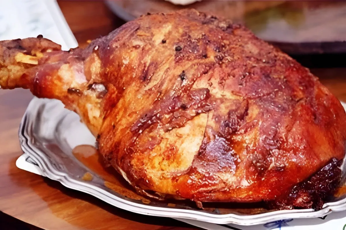 Pernil assado no forno com tempero especial econômico e serv