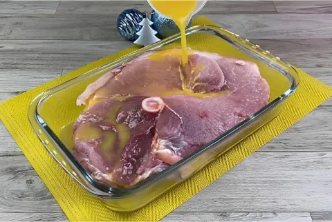 Pernil de natal delicioso e com um tempero surpreendente