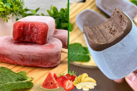 Picolé de frutas sem açúcar: receita refrescante e saudável 