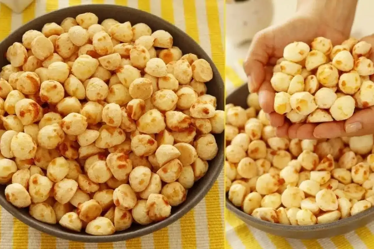 Pipoquinha de queijo: olha o tanto que rende essa receita fá