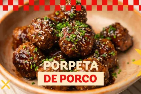 Porpeta de porco, uma excelente ideia de petisco ou prato pr