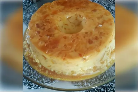 Pudim de abacaxi uma sobremesa surpreendente para suas festa