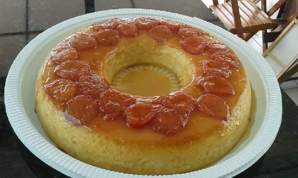 Pudim de Banana Caramelada