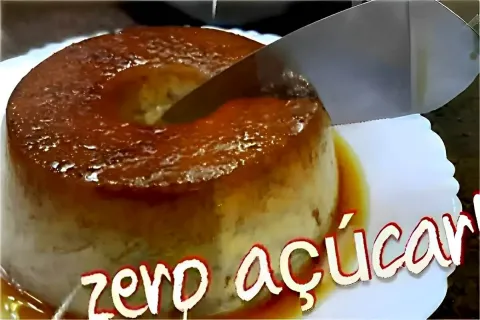 Pudim de banana sem açúcar que fica pronto em 15 minutos per