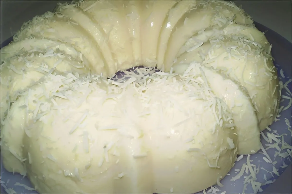 Pudim de coco dos deuses uma sobremesa leve deliciosa e fáci