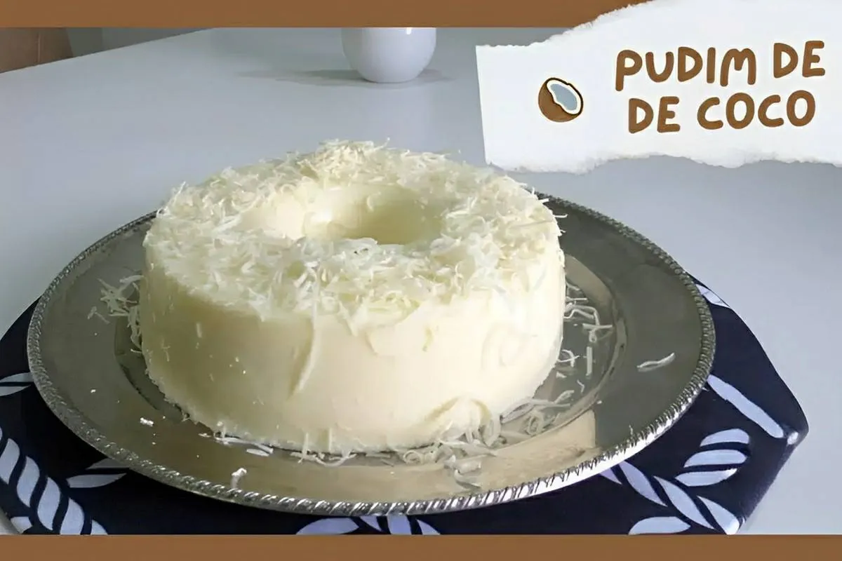 Pudim de coco fácil e rápido uma sobremesa deliciosa e perfe
