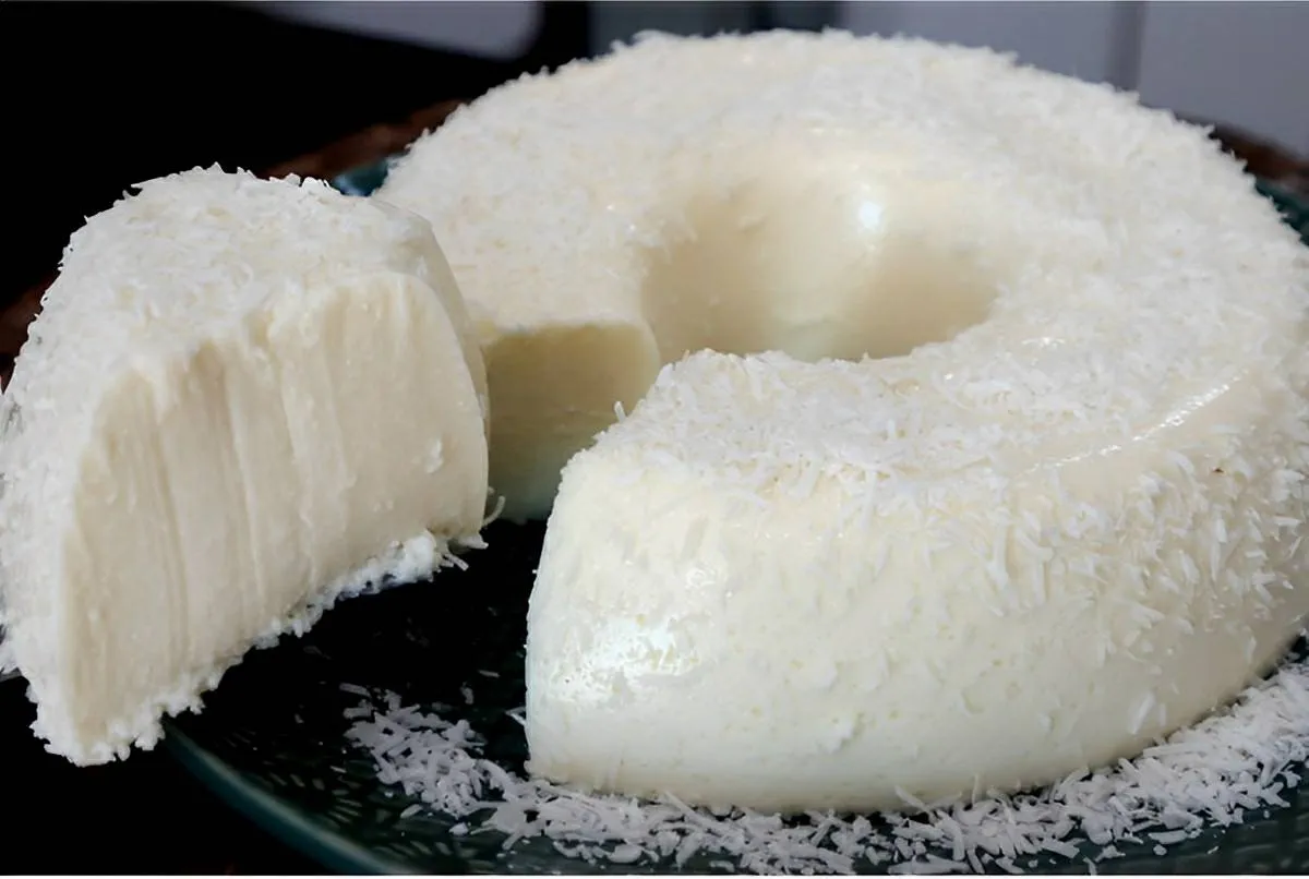 Pudim de coco maravilhoso para o natal esse é o preferido da