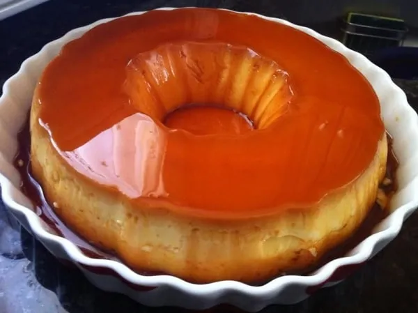 Pudim de Leite Condensado com Creme de Leite