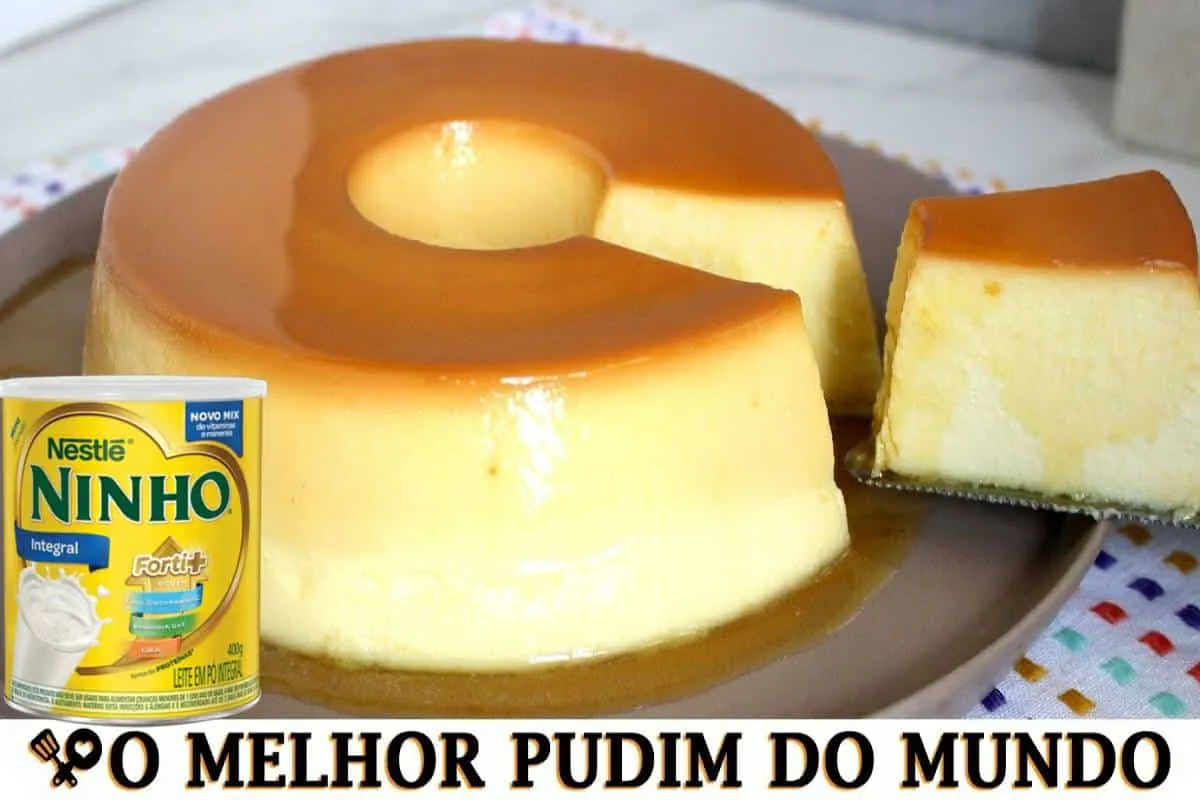 Pudim de leite em pó fácil e prático uma sobremesa perfeita