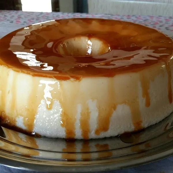 Pudim de Leite Ninho com Gelatina