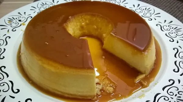 Pudim de Milho com Coco