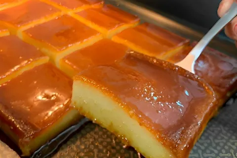 Pudim de padaria fácil uma receita que aprendi com padeiro d