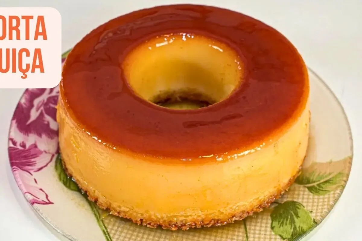 Pudim de padaria original, que derrete na boca e é fácil de