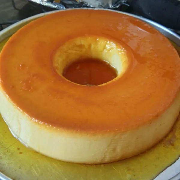 Pudim de Pão com Leite Condensado