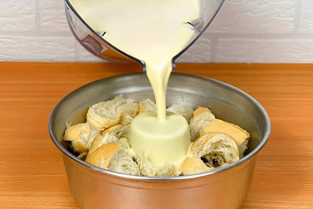 Pudim de pão com leite ninho muito mais cremoso e saboroso q