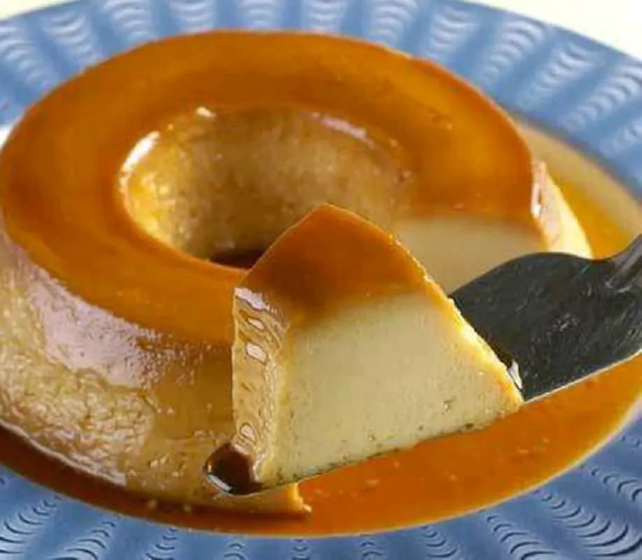 Pudim de Pão com Pouquíssimos Ingredientes