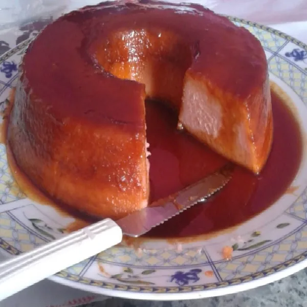Pudim de Pão de Liquidificador
