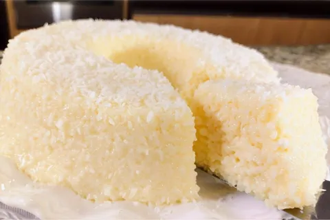 Pudim de tapioca sem forno muito cremoso delicioso e fácil d