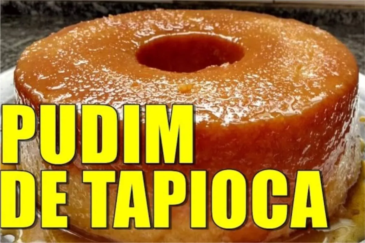 Pudim de tapioca um pudim diferente de todos que você já com