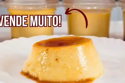 Pudim no pote: a receita perfeita com a consistência firme e