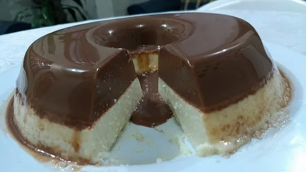 Pudim Prestígio de Geladeira