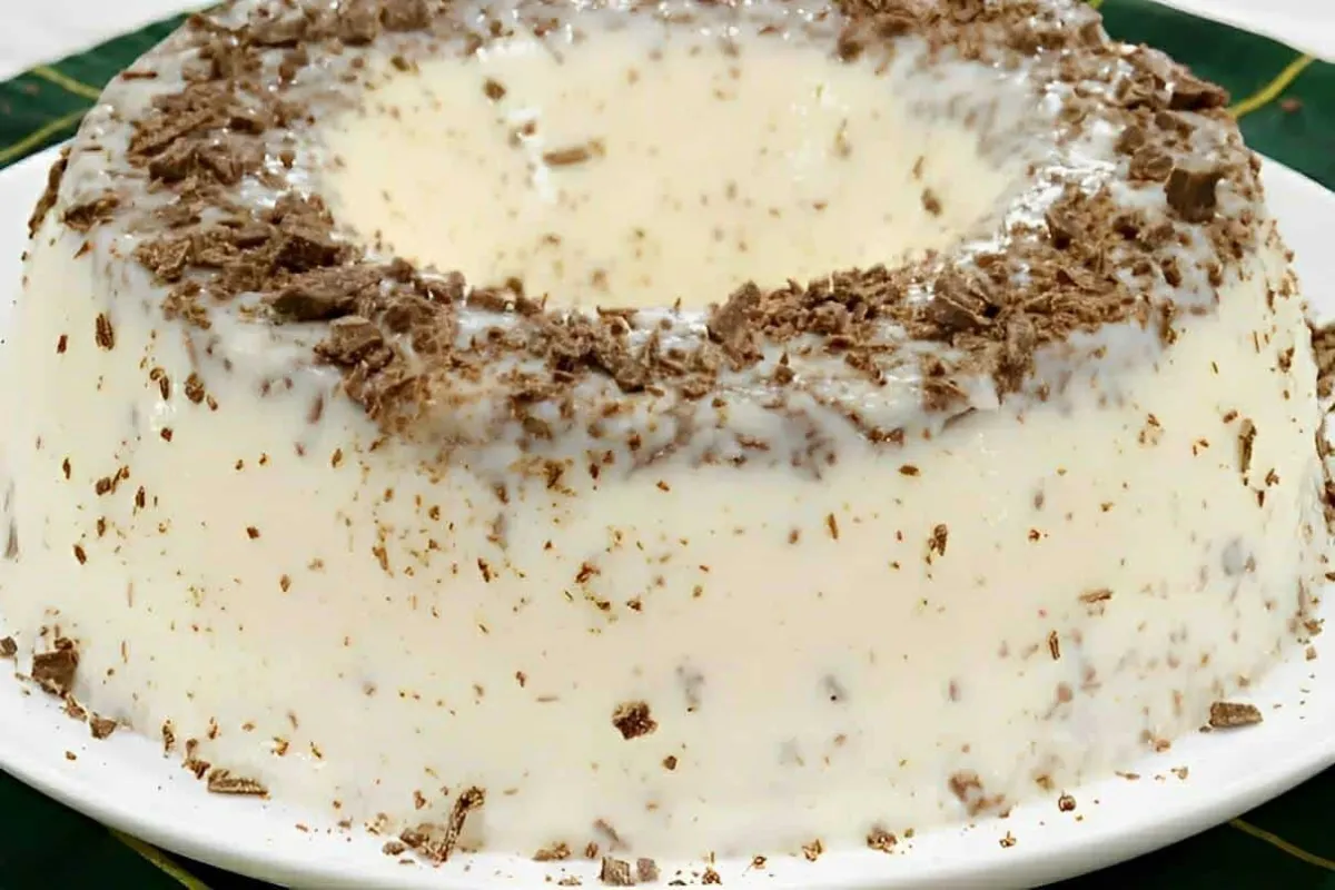 Pudim prestígio de liquidificador muito fácil basta bater os