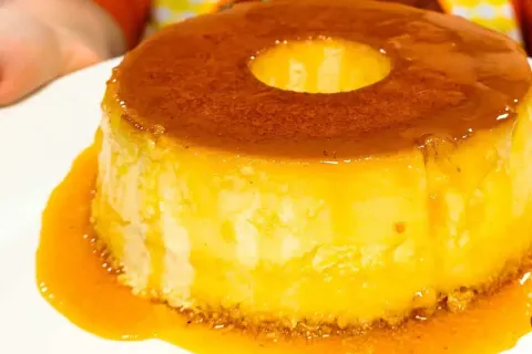 Pudim queijadinha super cremoso, uma sobremesa espetacular p