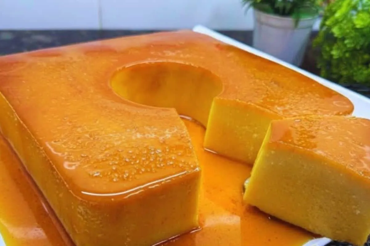 Pudim sem leite condensado, a versão de flocão mais econômic