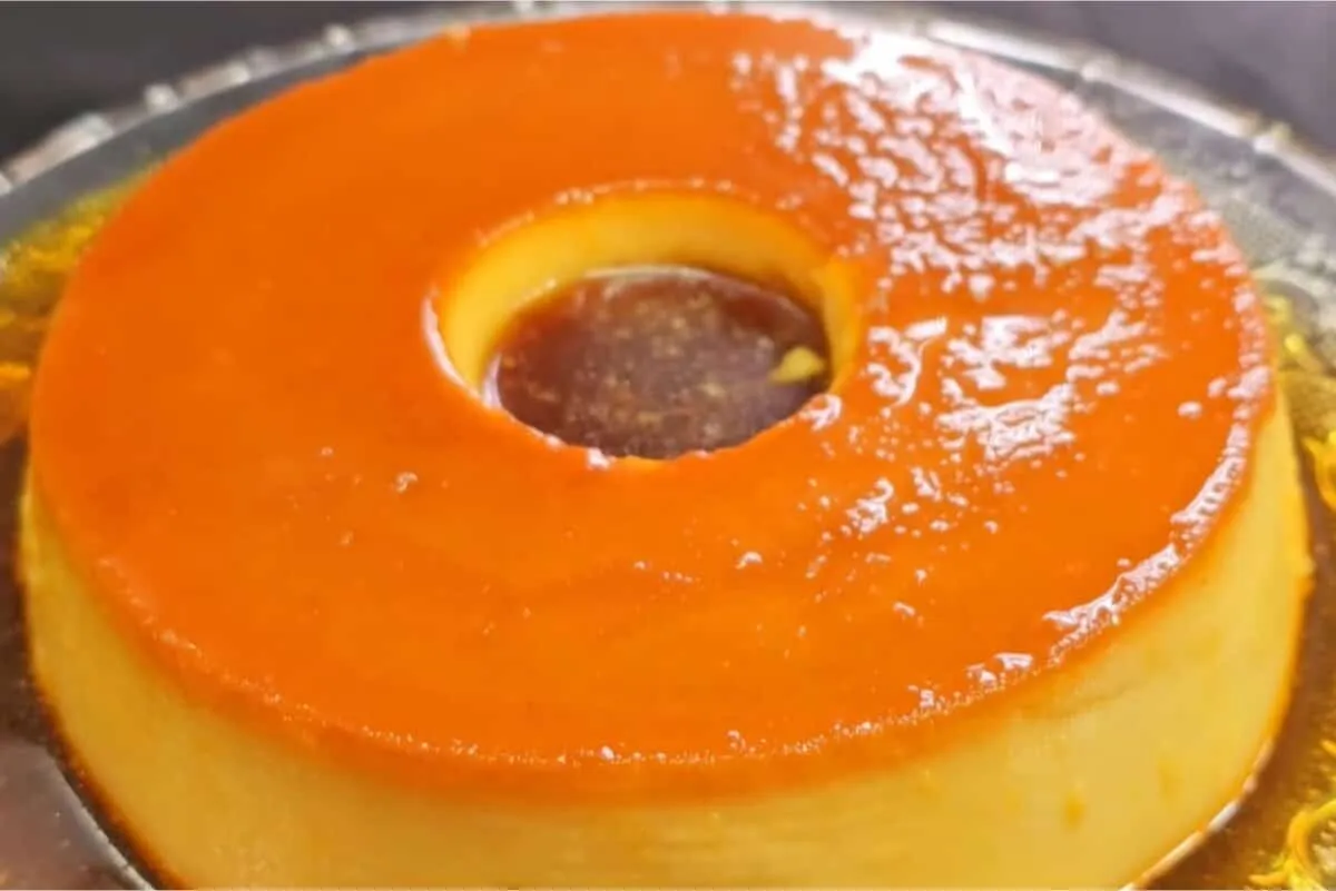 Pudim sem leite condensado e muito cremoso feito na panela e