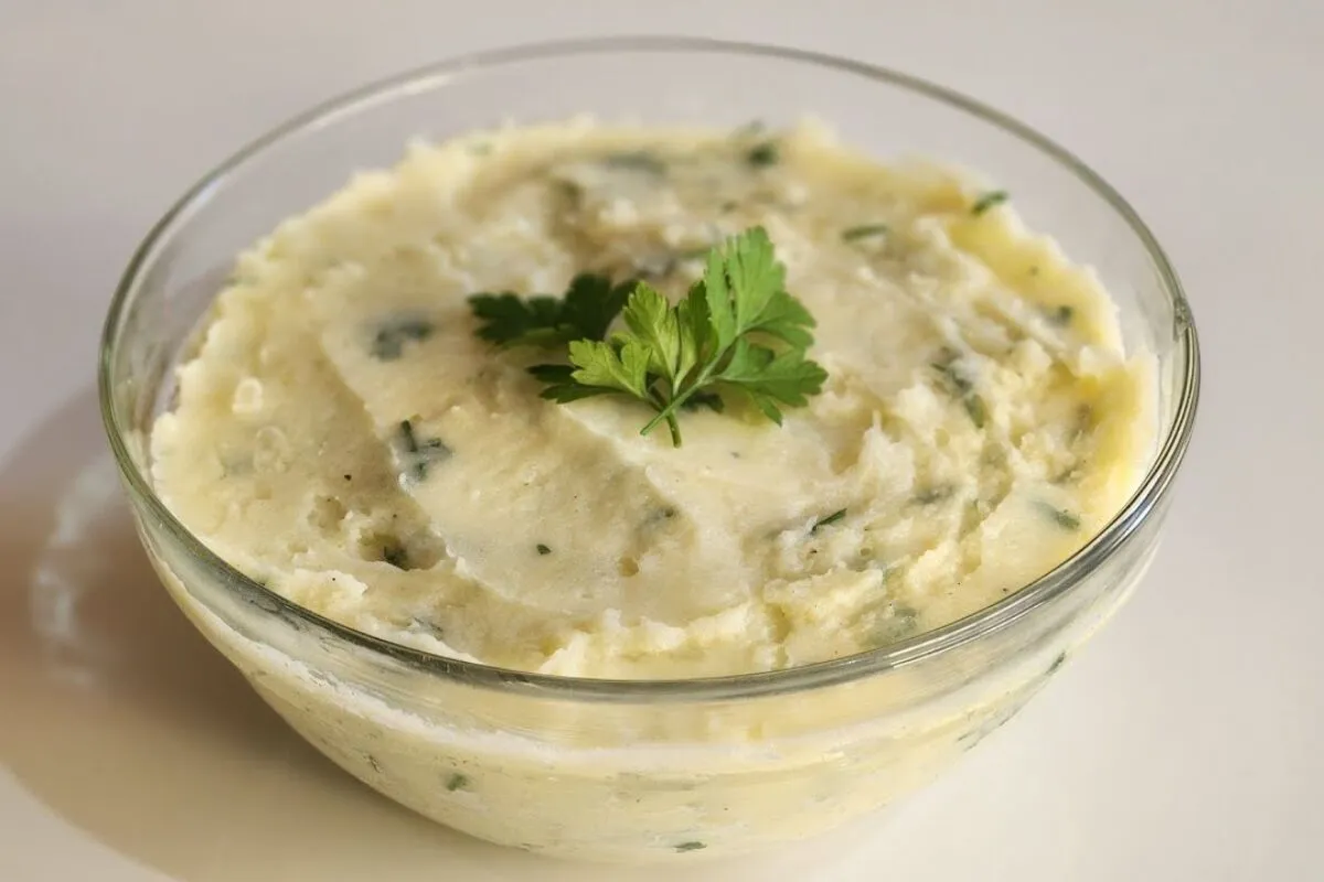 Purê de batata, com um segredo para conseguir uma cremosidad