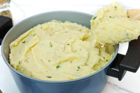 Purê de batata leve e cremoso que vai mudar seu jeito de pre