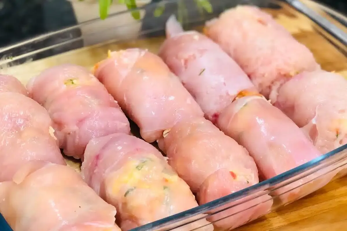 Que tal essa sugestão de frango à rolê para você arrasar no