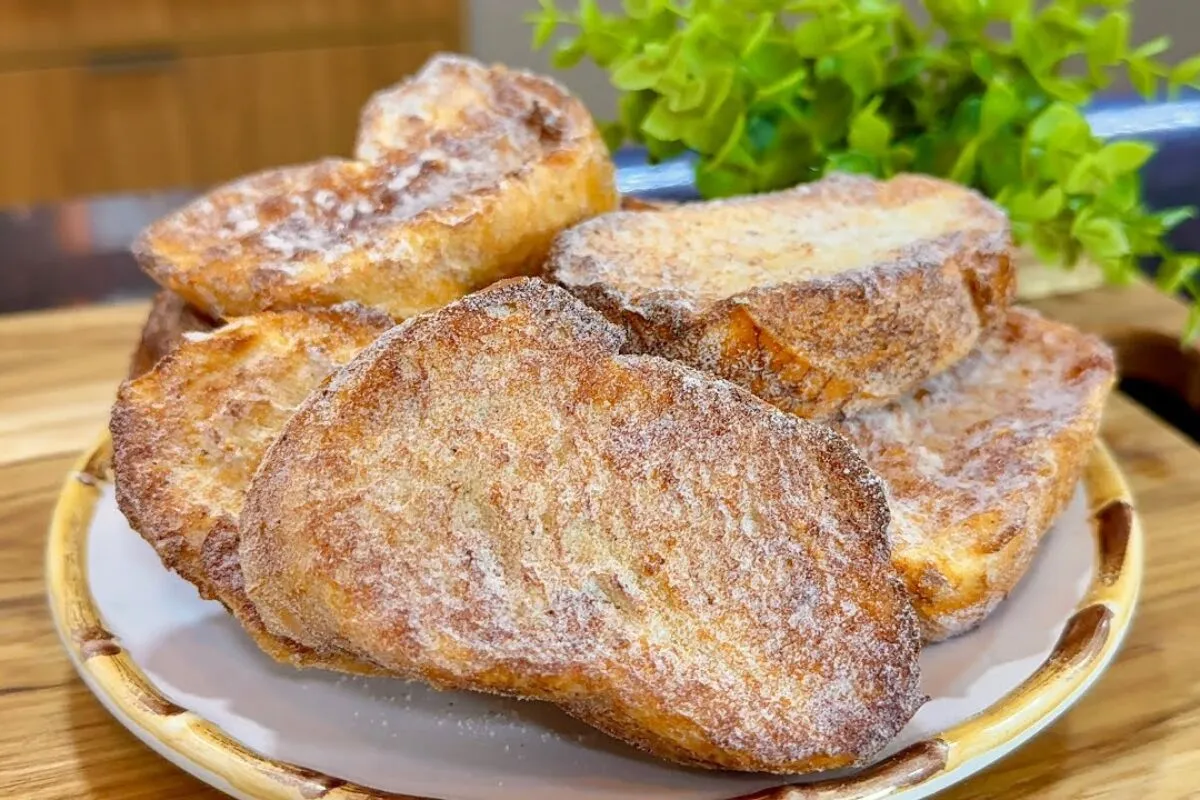 Rabanada sem fritura: se surpreenda, receita perfeita para s