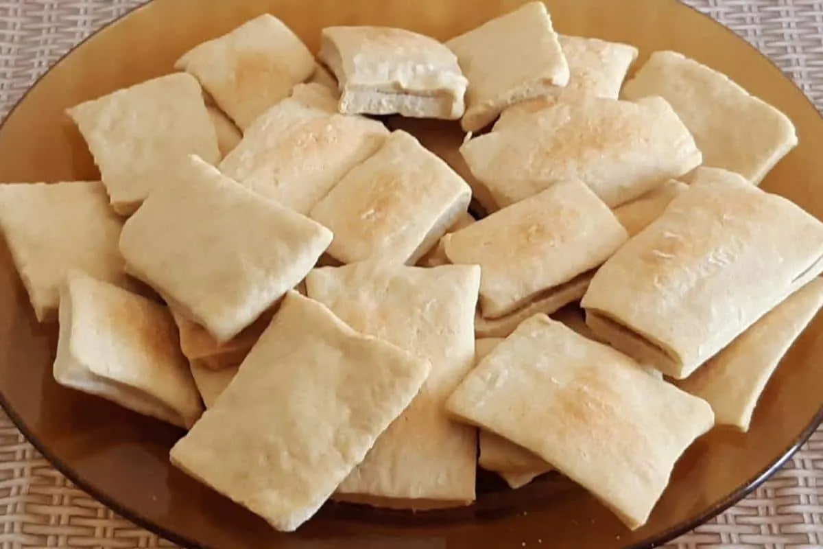 Receita de bolacha de água e sal muito simples de preparar e