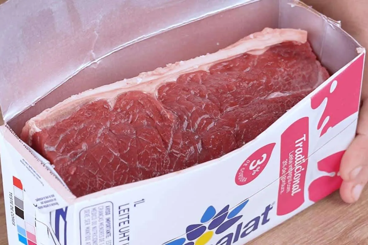 Receita de carne assada de churrascaria com um segredo espec