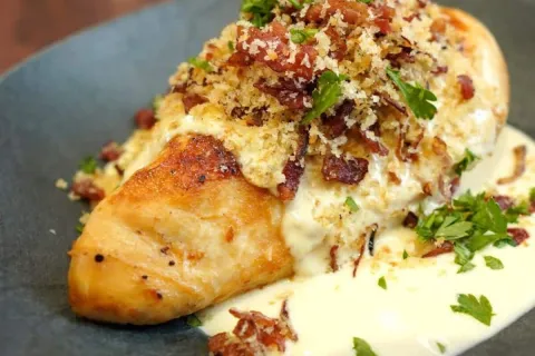 Receita de frango ao molho de mostarda para você preparar um