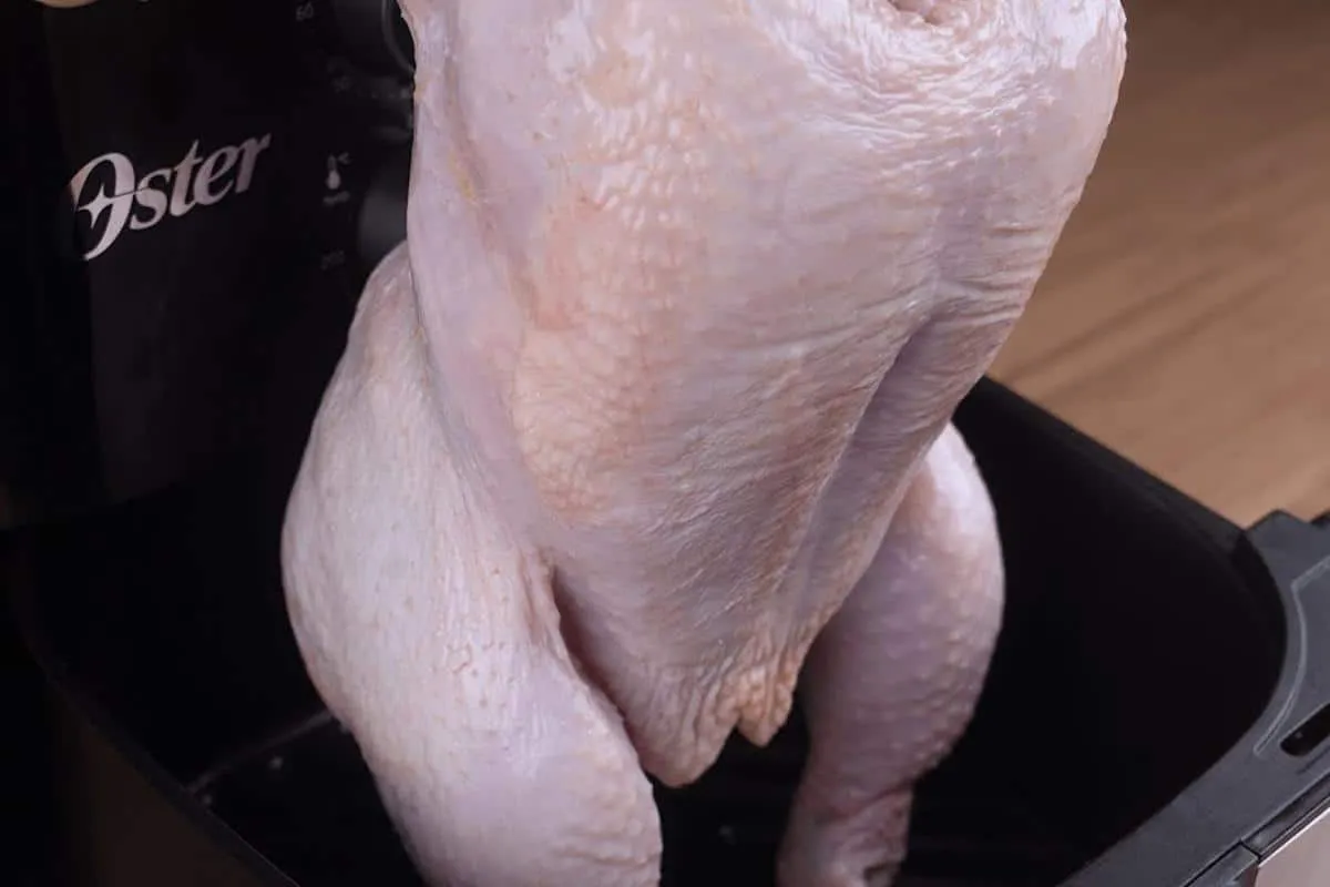Receita de frango assado que fica igual ao que você compra a