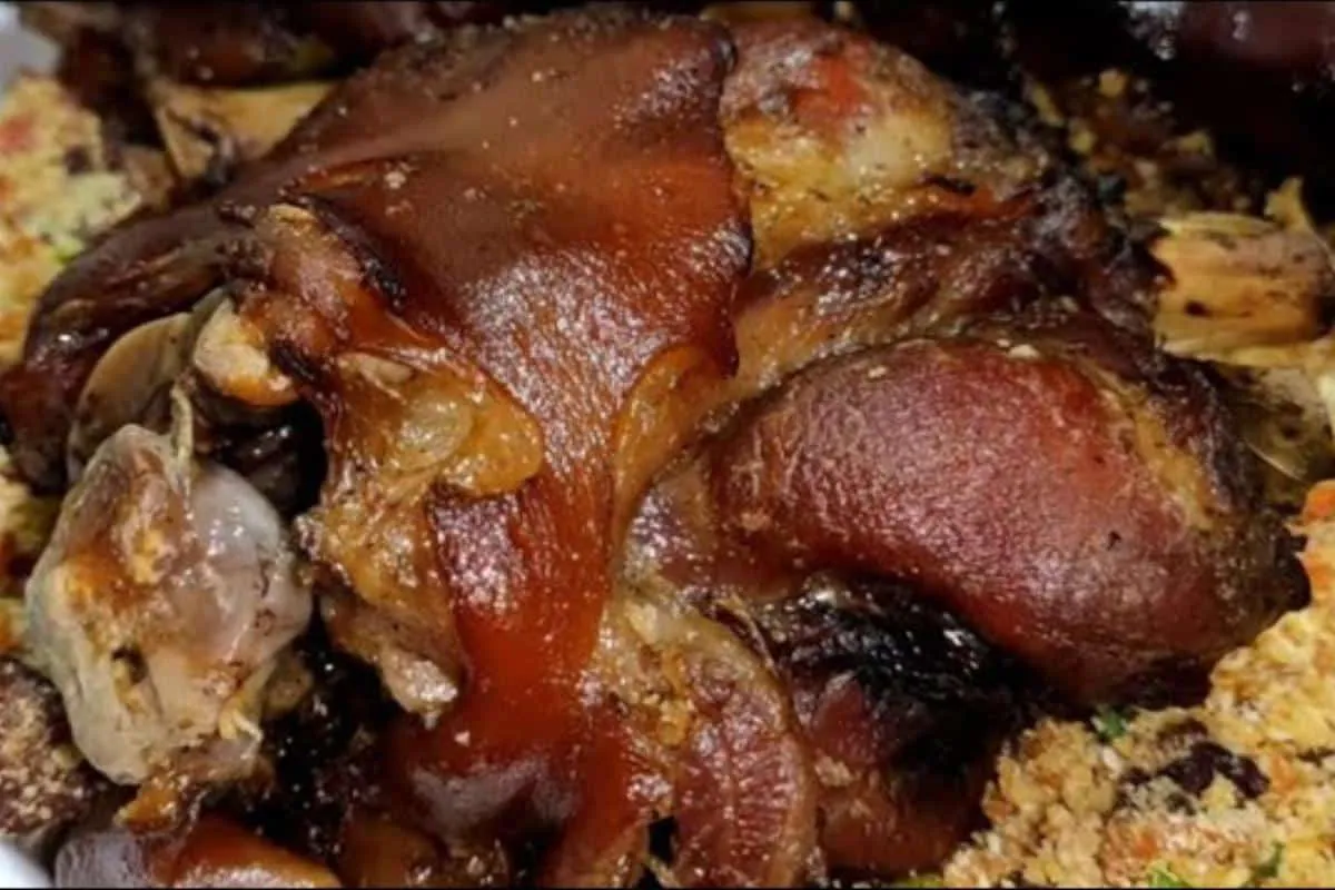 Receita de joelho de porco para completar os acompanhamentos