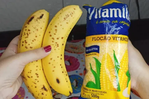 Receita de lanche com banana e flocão: aprenda e faça hoje m